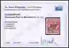 Provinsky Certificate