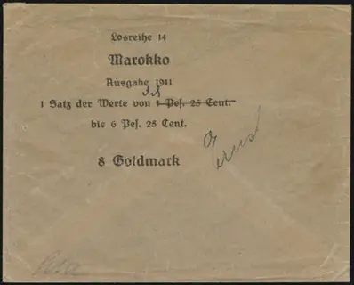 Sales Envelope (front)