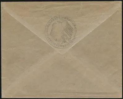 Sales Envelope (rear)