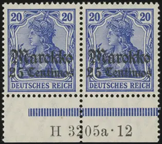 MiNr. 49 HAN A H 3205a.12 pair