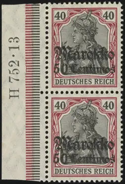 MiNr. 52 HAN U H 752.13 pair