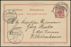29 July 1899 (front)