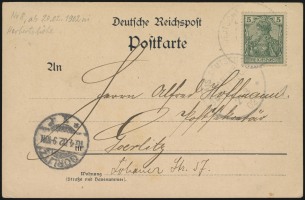 2 March 1902 (front)