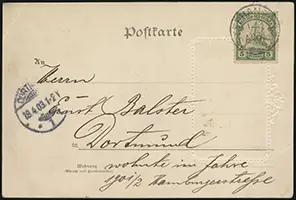 1 March 1903 (front)
