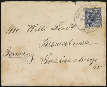 21 October 1899 (front)