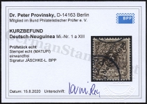 Provinsky Certificate