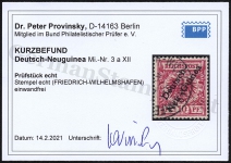 Provinsky Certificate
