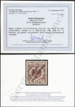 Provinsky Certificate