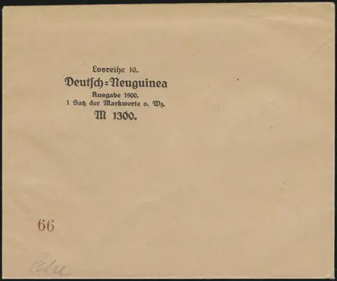 Sales Envelope (front)