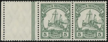 MiNr. 21 II L / MiNr. 21 II Pair