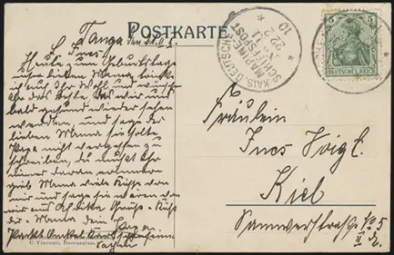 22 February 1910 (front)