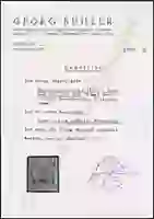 Bühler Certificate