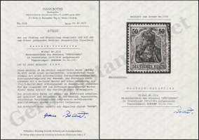 Bothe Certificate