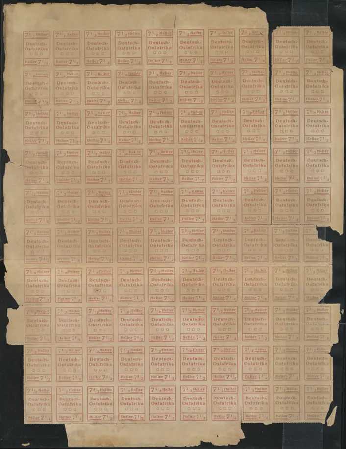 MiNr. IV Sheet