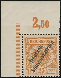 MiNr. 9 b PF Unl.