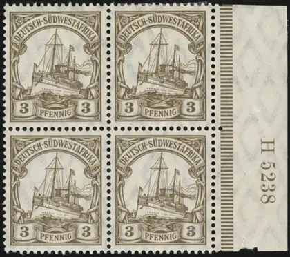 MiNr. 24 HAN H 5238 Block of 4