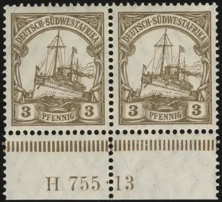 MiNr. 24 HAN H 755.13 pair