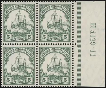 MiNr. 25 HAN H 4129.11 Block of 4