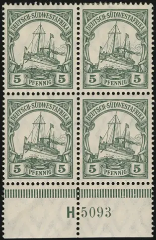 MiNr. 25 HAN H 5093 Block of 4