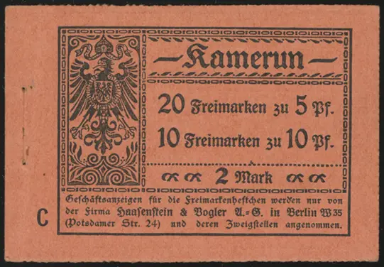 MiNr. MH 3 A Front Cover