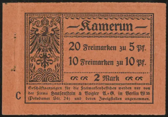 MiNr. MH 3 B Front Cover
