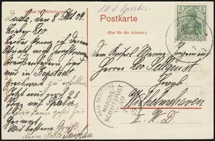 7 October 1909 (front)