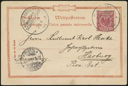 20 April 1899 (front)