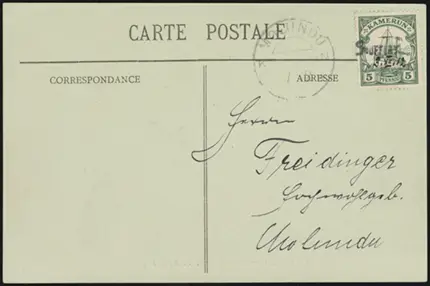 7 December 1912 (front)