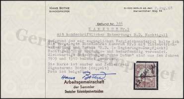 Bothe Certificate
