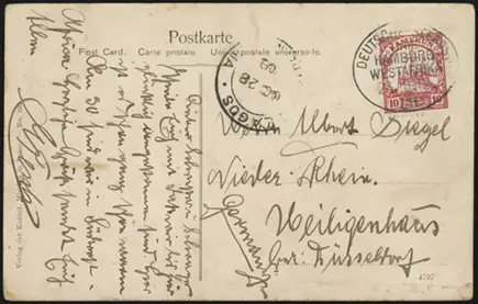 23 October 1912 (front)
