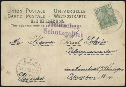 16 August 1901 (front)