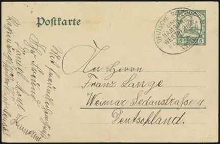 9 May 1910 (front)