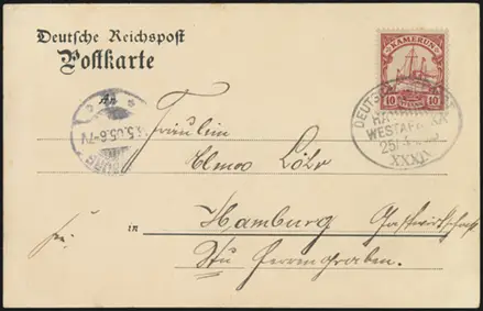 25 April 1905 (front)