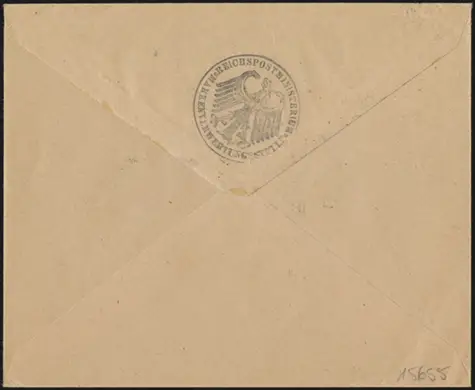 Sales Envelope (rear)