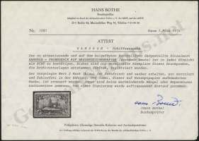 Bothe Certificate