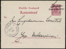 29 November 1899 (front)