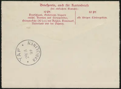 29 November 1899 (rear)