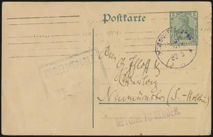 22 May 1914 (front)