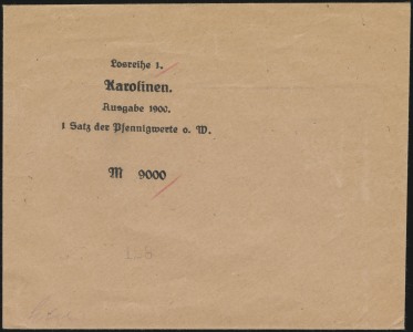Sales Envelope (front)