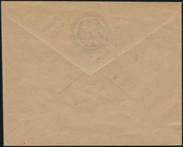 Sales Envelope (rear)