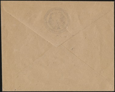 Sales Envelope (rear)