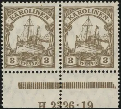 MiNr. 21 HAN H 2326.19 pair