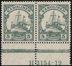 MiNr. A 21 HAN H 3154.19 pair