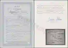 Killian Certificate