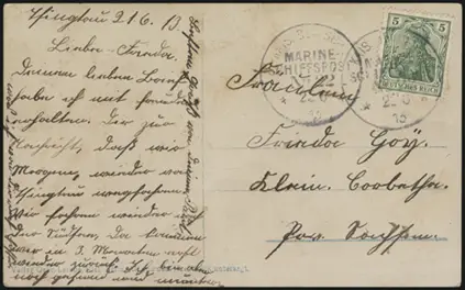 22 June 1913 (front)