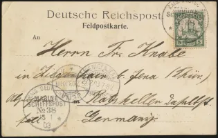 13 January 1903 (front)