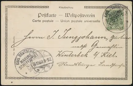 30 August 1900 (front)