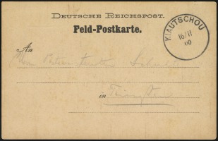 16 November 1900 (front)