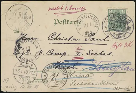 1 July 1901 (front)