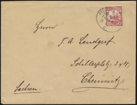 21 April 1906 (front)
